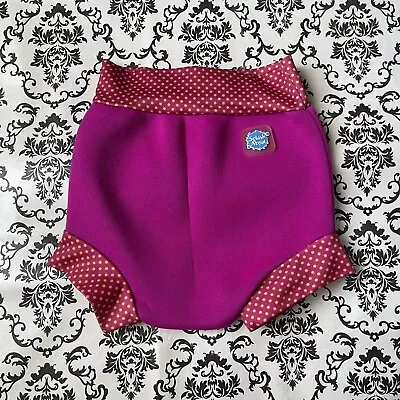 Splash About Happy Nappy | Medium Sized | Summer Swimming Pink Pants • £4.50