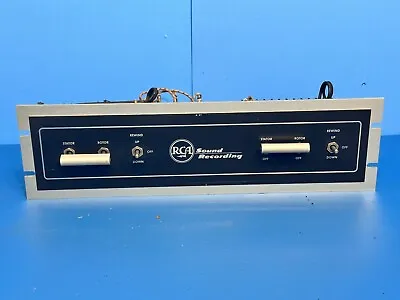 Rca Mi-29588 Sound Recording Switch Panel Vintage Rack Broadcast Gear • $143.65