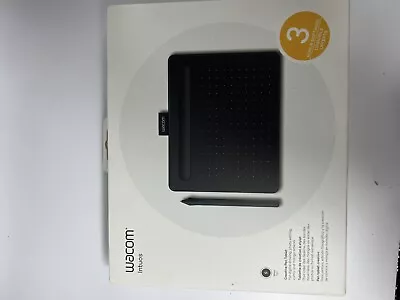 Wacom Intuos Graphics Drawing Tablet 7.9”x6.3”-Black (CTL4100) Fast Shipping • $37.99