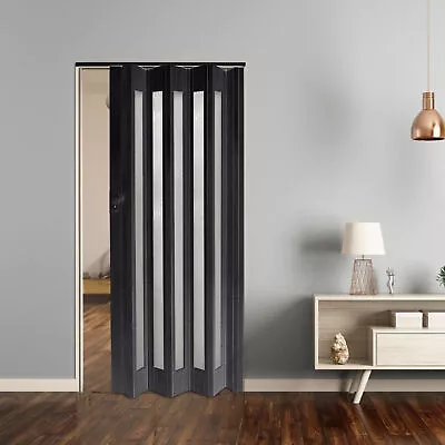 £59.95 • Buy Internal Bi Folding Door Accordion Magnetic Sliding Doors Room Divider Panel UK