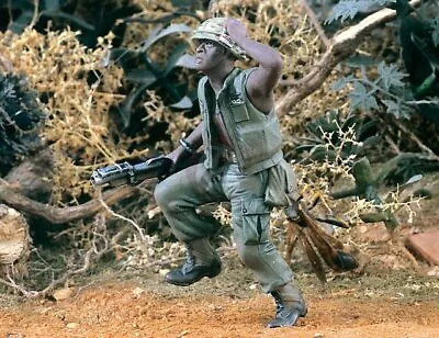 $17.95 • Buy Verlinden 1/35 US Black G.I. Running With M79 Grenade Launcher Vietnam War 1625