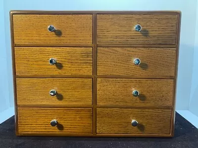 NIB Falconer Oak Apothecary Storage Cabinet 15 X11.75 X6.25  NEVER USED • $71.25