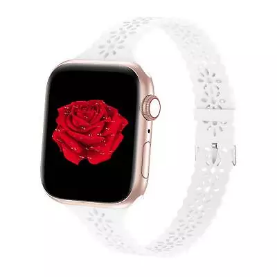 $11.95 • Buy For Apple Watch Ultra Band IWatch Sports Silicone Strap Series 8 7 SE 6 5 4 3