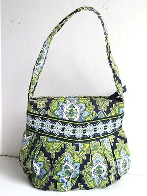 VERA BRADLEY Hannah Cotton Pleated Handbag Cambridge Pattern  • $7