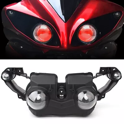 For Yamaha YZF R1 09-11 Headlight Assembled Headlamp LED Red Devil Eye Projector • $474.99