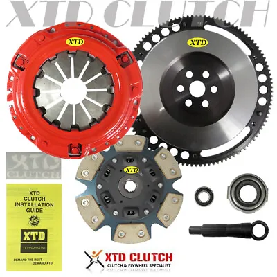 Xtd Stage 3 Clutch & 8lbs Flywheel Kit 92-05 Honda Civic D15 D16 D17 Motors • $168.88