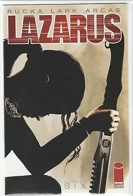 Lazarus #6 (2013 Image) Greg Rucka Michael Lark 1st Print ~ Unread Nm • $2