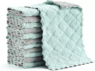 Cleaning Cloth Microfiber Kitchen Towels Dust And Dirty Car Cleaning No-Scratch • $15.62