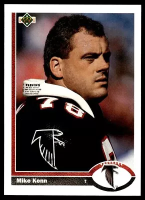 1991 Upper Deck Mike Kenn Atlanta Falcons #42 • $1.98