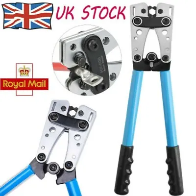 £17.99 • Buy 6-50mm² Hydraulic Crimper Crimping Tool Dies Wire Battery Cable Wire Terminal
