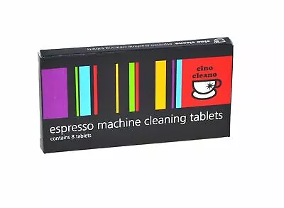 NEW CAFETTO CINO CLEANO CLEANING TABLETS Espresso Coffee Machine Cleaner • $13.95