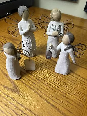 Willow Tree Angels Set Of 4 • $24.99