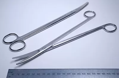 2x V. Mueller #CH2090 Mayo-Harrington Dissecting Scissors 11  Curved Stainless • $75.60