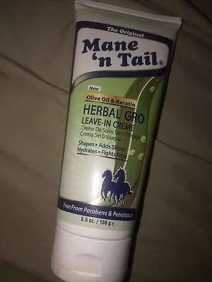 Mane N Tail Herbal Gro Leave In Crème 5.5 Oz • $9.99