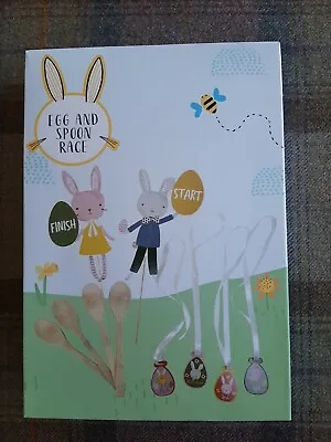 Egg And Spoon Race Easter / Summer Garden Game • £2