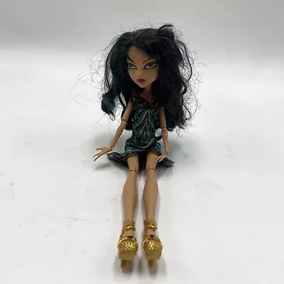 Monster High Doll Cleo De Nile Frights Camera Action Black Carpet • $19.95