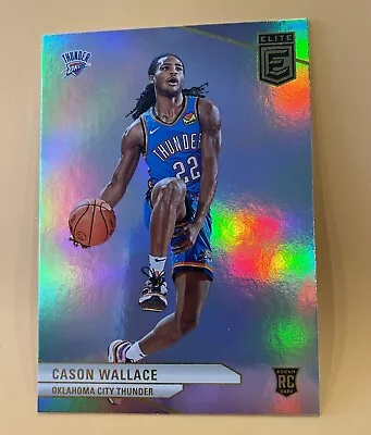 Cason Wallace 2023-24 NBA Donruss Elite #219 Rookie RC (Really Nice Card!) • $2.22