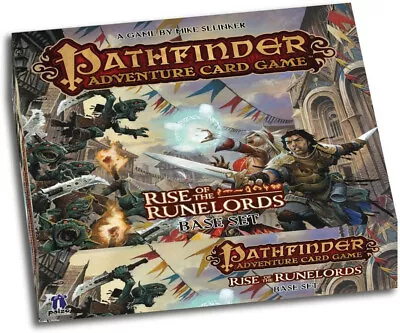 PATHFINDER ADVENTURE CARD GAME RISE OF THE RUNELORDS BASE SET *Factory Sealed * • $79.99