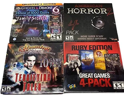 Ghosts & Demons American Horror 2 Terrifying Tales Computer PC/CD Game Bundle • $19.95