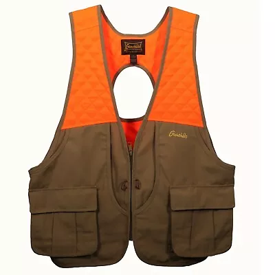 $49.99 • Buy Gamehide Men's Ultra-Lite Upland Hunting Gamebird Vest - Tan/Blaze Orange