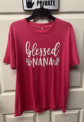 $10 • Buy Blessed Nana T-shirt