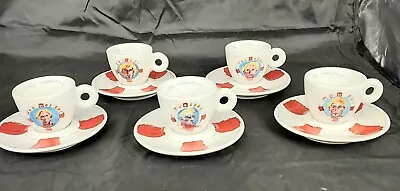 Illy Art Collection 2005 Espresso Cups And Saucer J. C. S. Monday Thru Frid • $125