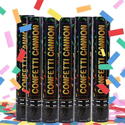 $23.74 • Buy Party Popper Confetti Cannon Twist-to-Shoot Wedding Birthday Blaster 12 