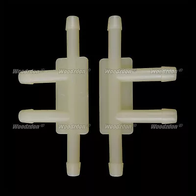 $14.40 • Buy 50 Nylon 4 Way Hose Connector 3/16  All Ends Adapter Vacuum Line For GM For Ford