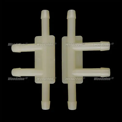 50 Nylon 4 Way Hose Connector 3/16  All Ends Adapter Vacuum Line For GM For Ford • $13.62