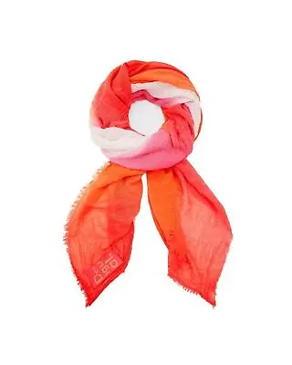 Desigual Printed Scarf  -  Scarves & Shawls  - Orange • $124.30