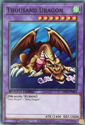 Yugioh Thousand Dragon SBC1-ENB24 Common 1st Edition • £0.99