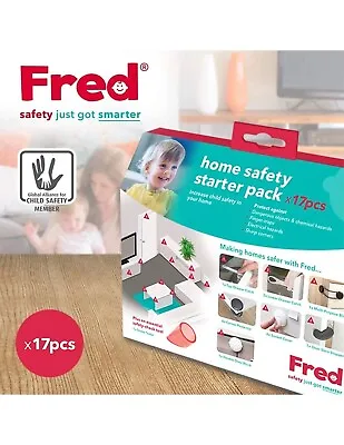 Fred Children's Home Safety Kit X17pcs (no Tool Required) (RRP £29.99) • £20.99