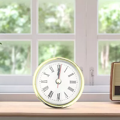 1 Set Insert Quartz Clock Eye-catching Anti-deform Mini Quartz Movement Clock • $7.36