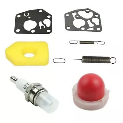 $19.99 • Buy Lawn Mower Springs,Gaskets,Air Filter,Spark Plug,Primer Bulb For Briggs Stratton