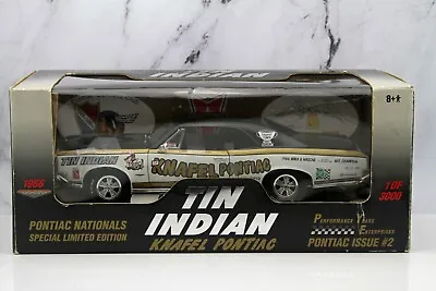 ERTL PYE 1966 Pontiac GTO White Tin Indian V NHRA Drag Car Knafel POCI 1:18 • $79.99