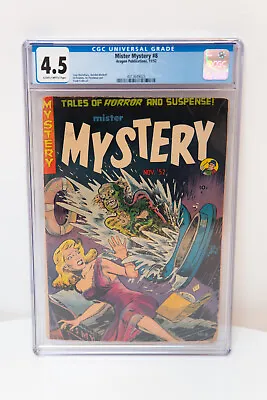 Mister Mystery #8 CGC 4.5 Very Good+ Precode Horror Classic • $925