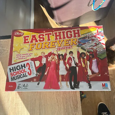 High School Musical Board Game  East High Forever   Disney MB Games New/Sealed • £9.99