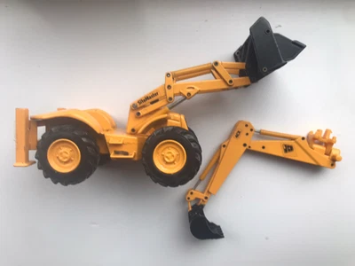 £5.50 • Buy Joal JCB 4CX Sitemaster Backhoe Loader Diecast Model Construction Scale 1:35