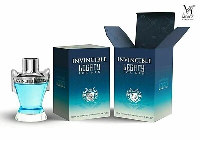 $14.99 • Buy INVINCIBLE LEGACY Men's Cologne 3.4 Oz Eau De Toilette Spray Impression