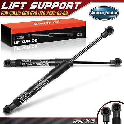 Set Of 2 Front Hood Lift Supports Shock Struts For Volvo S60 S80 V70 XC70 99-09 • $14.29