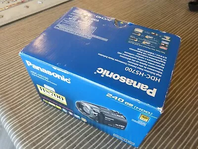 Panasonic HD Video Camera 240GB HDD (Model: HDC-HS700) • £147