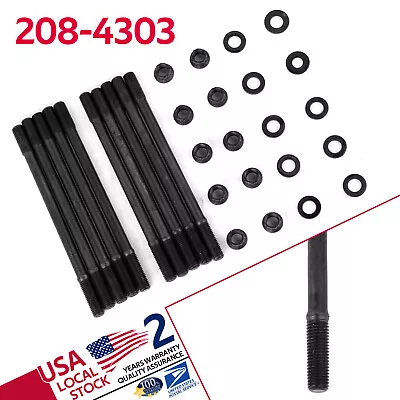 208-4303 Cylinder Head Studs Kit For Acura Integra GSR B18C1 B18C5 1994‑2001 • $112.99