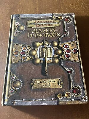 Dungeons And Dragons V.3.5 Player's Handbook Hardcover 1st Edition • $34.99