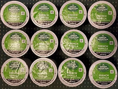 $10.99 • Buy 12 Green Mountain French Vanilla Coffee Keurig K-Cups -