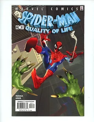 Spider-Man Quality Of Life #3 2002 NM- Marvel Comics Scott Sava Greg Rucka Book • £1.61
