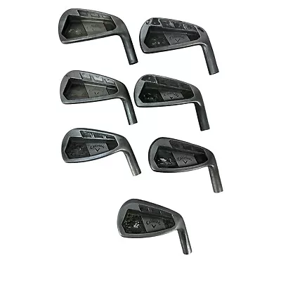 Callaway RAZR X 4-PW Iron Set Golf Club Heads Right Hand Raw Finish • $79.77