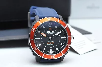 $199.99 • Buy Alpina Men's AL-282LBO4V6 Horological 45mm Smart Watch Analog Display Quartz HSW