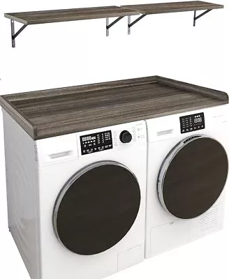 Kaboon Washer Dryer Countertop And Shelves Set Melamine Countertop With Edge... • $205.99