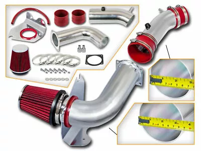 BCP RED 99-04 Mustang 3.8L V6 Cold Air Intake Induction Kit + Filter • $56.99