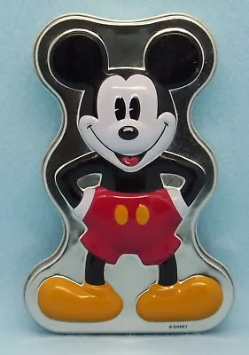 Mickey Mouse Time Works Metal Tin Walt Disney Parks And Resorts 3D Shaped • $14.99